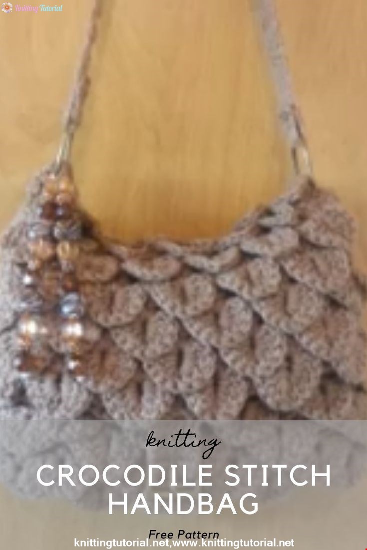 Crocodile Stitch Handbag