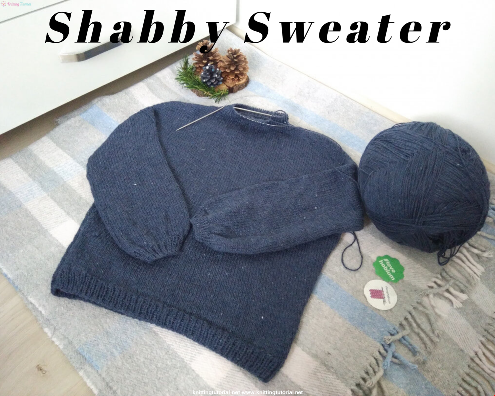 Easy Shabby Sweater Making